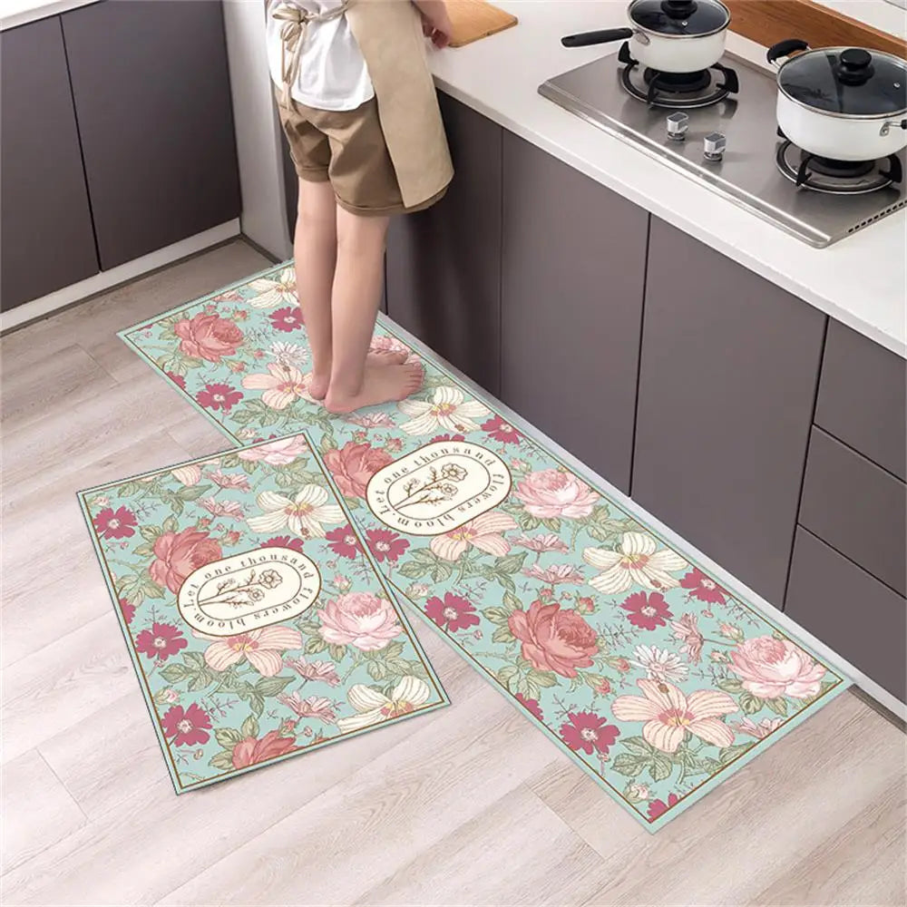 Non-slip Kitchen Carpets for Living Room Long Area Rug Kitchen Floor Mat Carpets Entrance Door Mat Home 바닥 깔개 Alfombra Tapis
