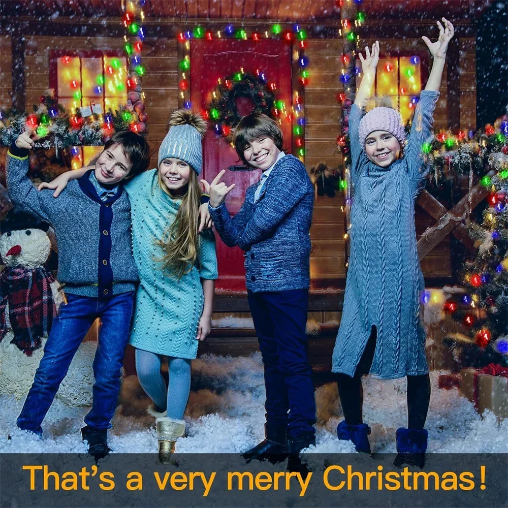 1000 LED Green Wire Led String Fairy Lights US/EU Plug 110V/220V Waterproof LED Christmas Tree Holiday Home Garden Decor Xmas