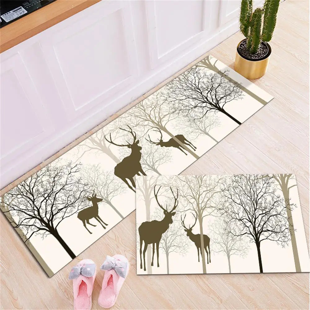 Non-slip Kitchen Carpets for Living Room Long Area Rug Kitchen Floor Mat Carpets Entrance Door Mat Home 바닥 깔개 Alfombra Tapis