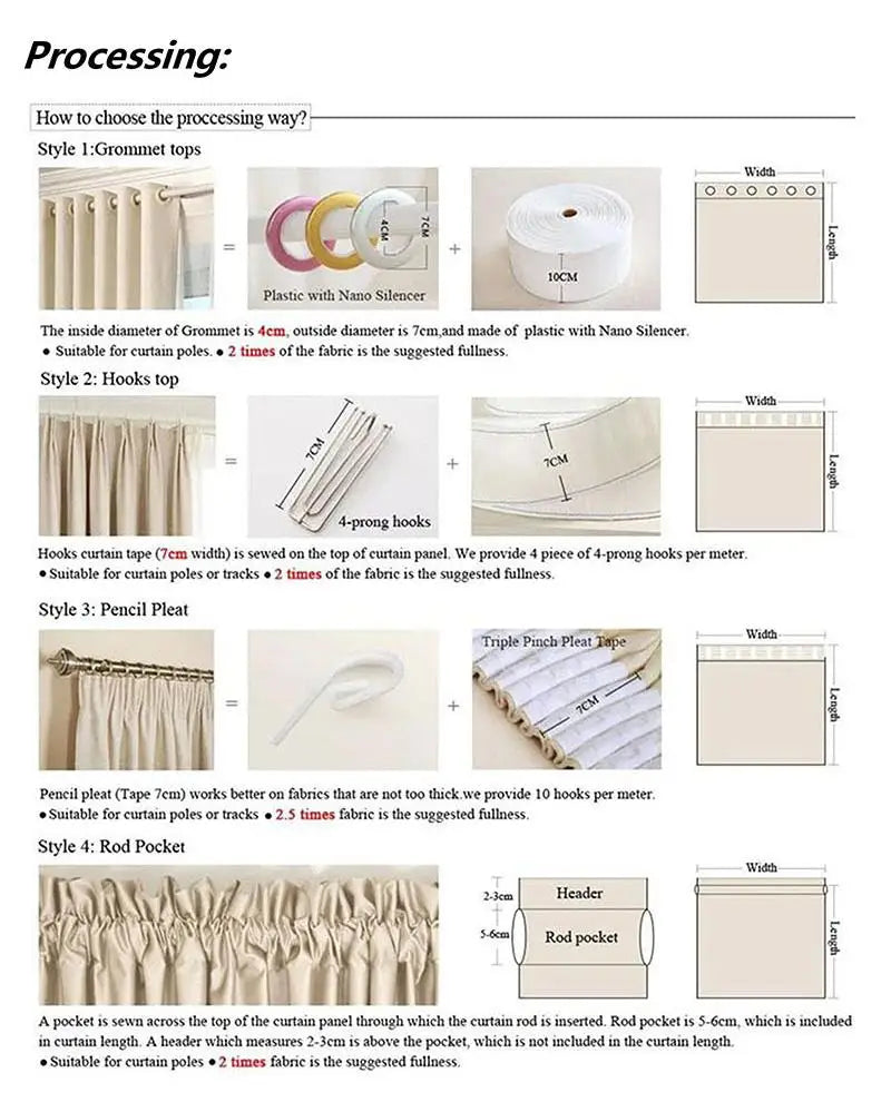 French Cream Style Double-sided Chenille Super Soft Cloud Velvet Curtains for Living Room Bedroom Dining Blackout Modern Decor