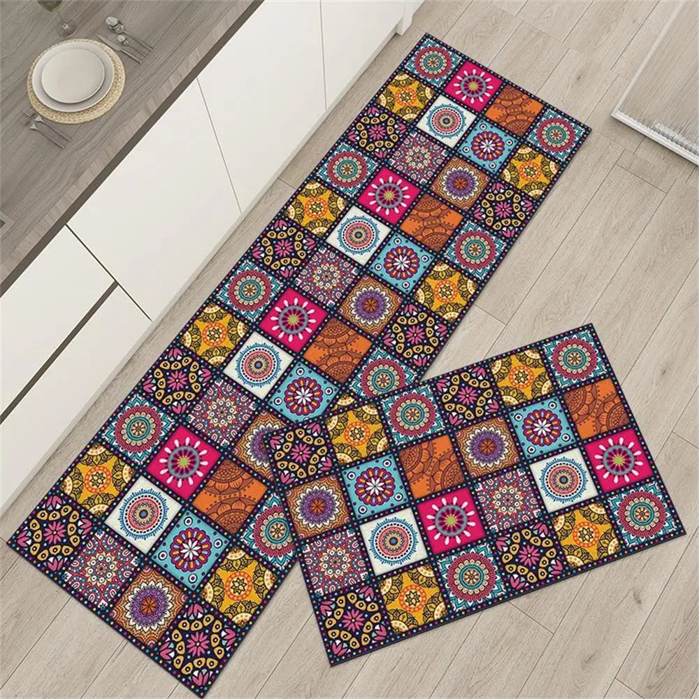 Non-slip Kitchen Carpets for Living Room Long Area Rug Kitchen Floor Mat Carpets Entrance Door Mat Home 바닥 깔개 Alfombra Tapis