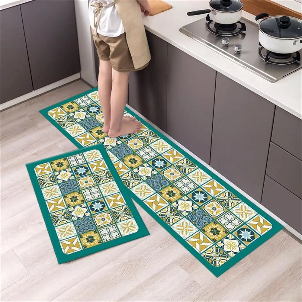 Non-slip Kitchen Carpets for Living Room Long Area Rug Kitchen Floor Mat Carpets Entrance Door Mat Home 바닥 깔개 Alfombra Tapis