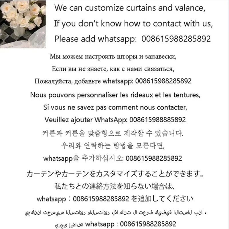 French Cream Style Double-sided Chenille Super Soft Cloud Velvet Curtains for Living Room Bedroom Dining Blackout Modern Decor