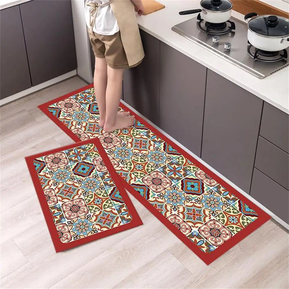 Non-slip Kitchen Carpets for Living Room Long Area Rug Kitchen Floor Mat Carpets Entrance Door Mat Home 바닥 깔개 Alfombra Tapis
