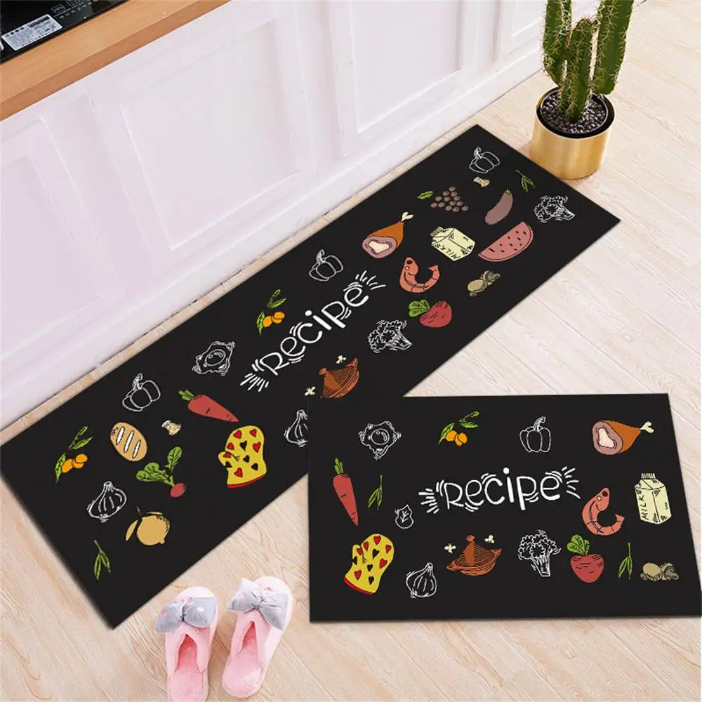 Non-slip Kitchen Carpets for Living Room Long Area Rug Kitchen Floor Mat Carpets Entrance Door Mat Home 바닥 깔개 Alfombra Tapis