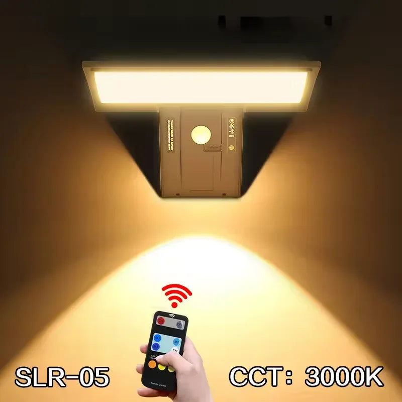 90LED Solar Outdoor Lights Motion Sensor Waterproof Security Flood Light 3 Colors 4 Modes for Garden Yard