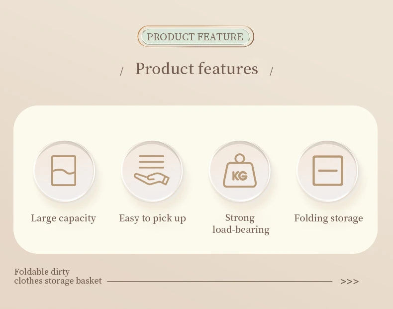 Laundry Basket With Wheels Foldable Laundry Basket Large Capacity Dirty Clothes Hamper Multifunction Rolling Organizer for Home