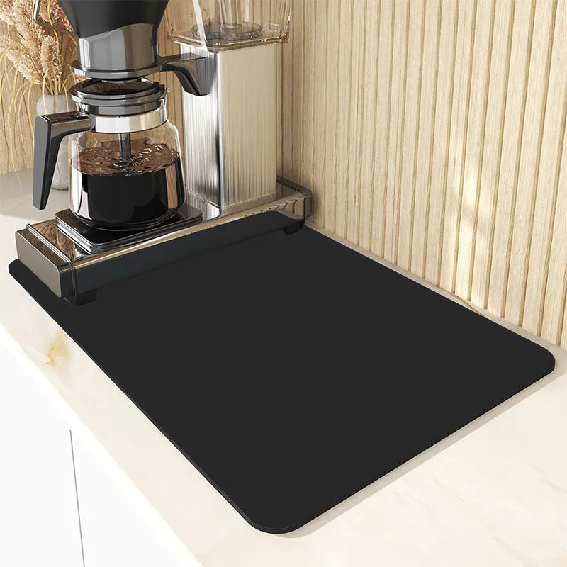 Coffee Mat Super Absorbent Quick Drying Mat for Kitchen Counter Espresso Machine Coffee Maker Table Decor Coffee Bar Accessories