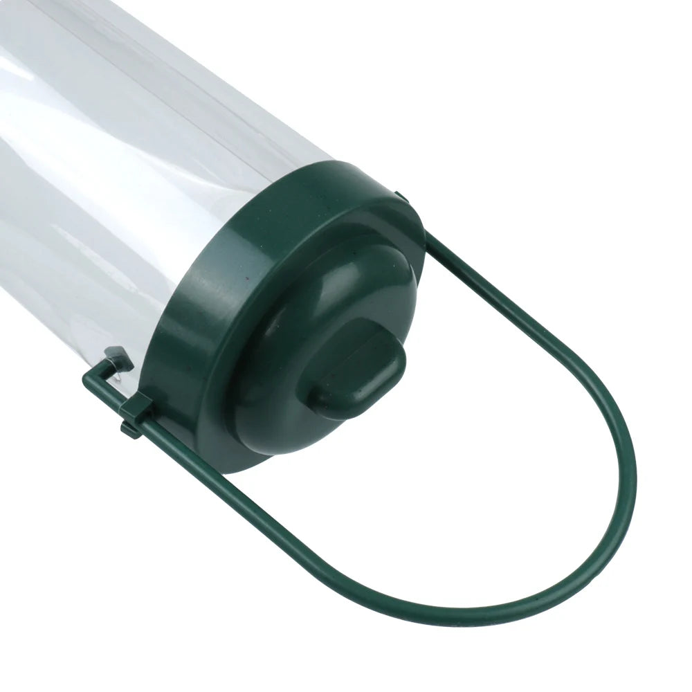 Bird Feeder Outdoor Decoration Wild Bird Seed Feeder Bird Feeding Tool Bird Tableware Hanging Garden Paddock