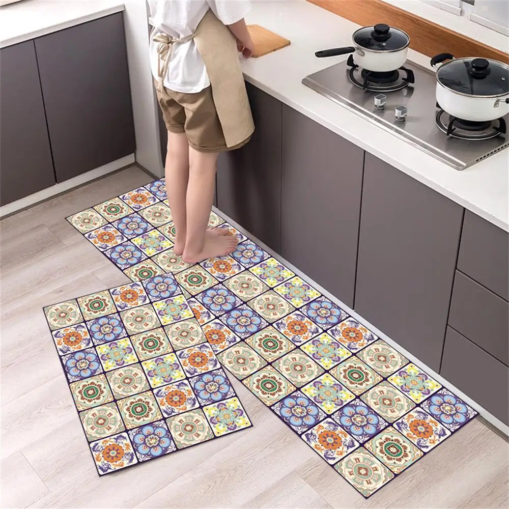 Non-slip Kitchen Carpets for Living Room Long Area Rug Kitchen Floor Mat Carpets Entrance Door Mat Home 바닥 깔개 Alfombra Tapis