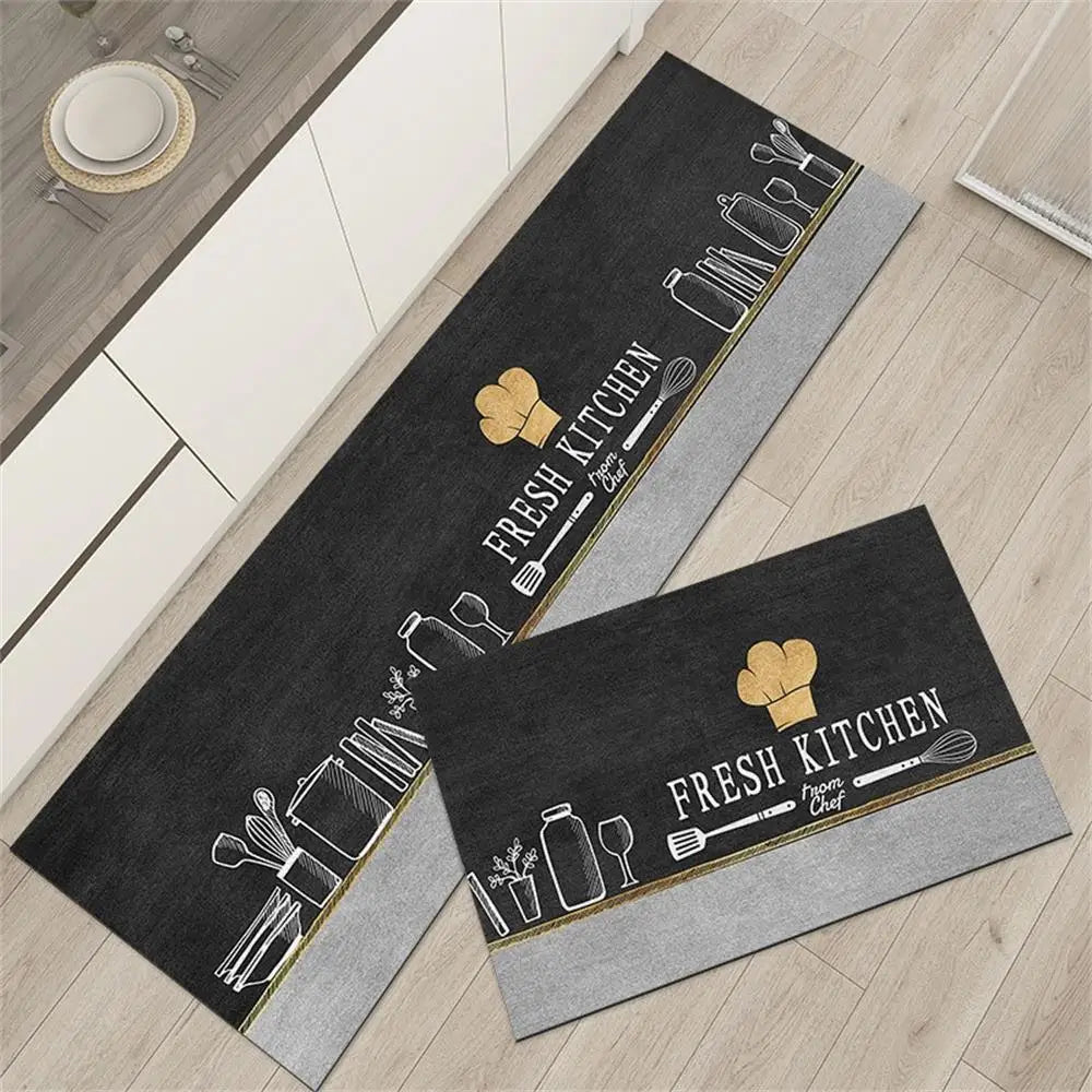 Non-slip Kitchen Carpets for Living Room Long Area Rug Kitchen Floor Mat Carpets Entrance Door Mat Home 바닥 깔개 Alfombra Tapis