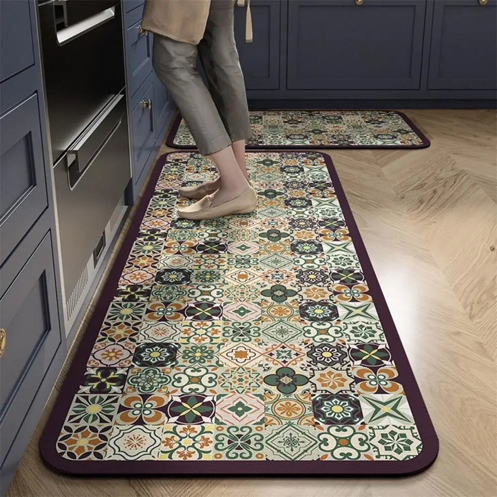 Non-slip Kitchen Carpets for Living Room Long Area Rug Kitchen Floor Mat Carpets Entrance Door Mat Home 바닥 깔개 Alfombra Tapis