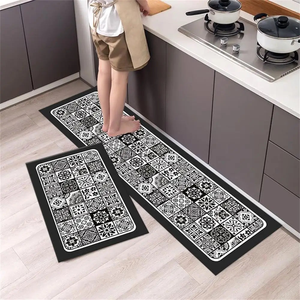 Non-slip Kitchen Carpets for Living Room Long Area Rug Kitchen Floor Mat Carpets Entrance Door Mat Home 바닥 깔개 Alfombra Tapis