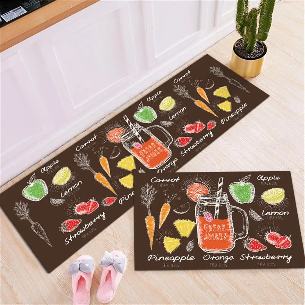 Non-slip Kitchen Carpets for Living Room Long Area Rug Kitchen Floor Mat Carpets Entrance Door Mat Home 바닥 깔개 Alfombra Tapis